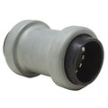 Southwire SIMPush Conduit Coupling, 34 in PushIn, 128 in OD, Metal 65070405